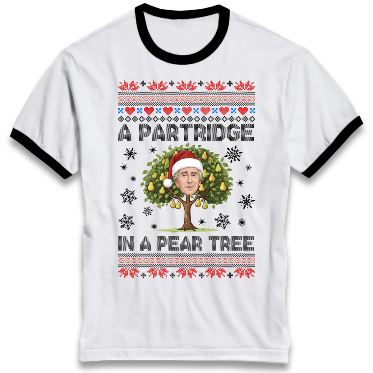 Christmas jumper Ringer T-Shirt