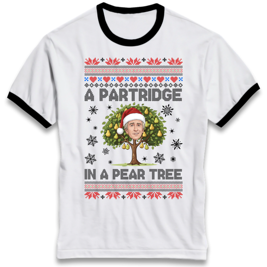 Christmas jumper Ringer T-Shirt