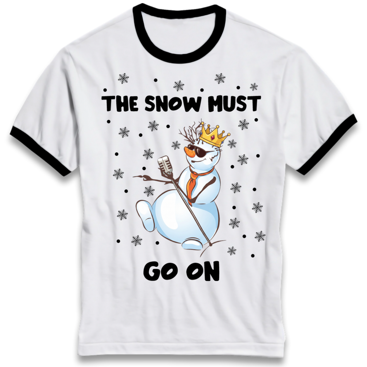 Novelty Winter Wear Ringer T-Shirt
