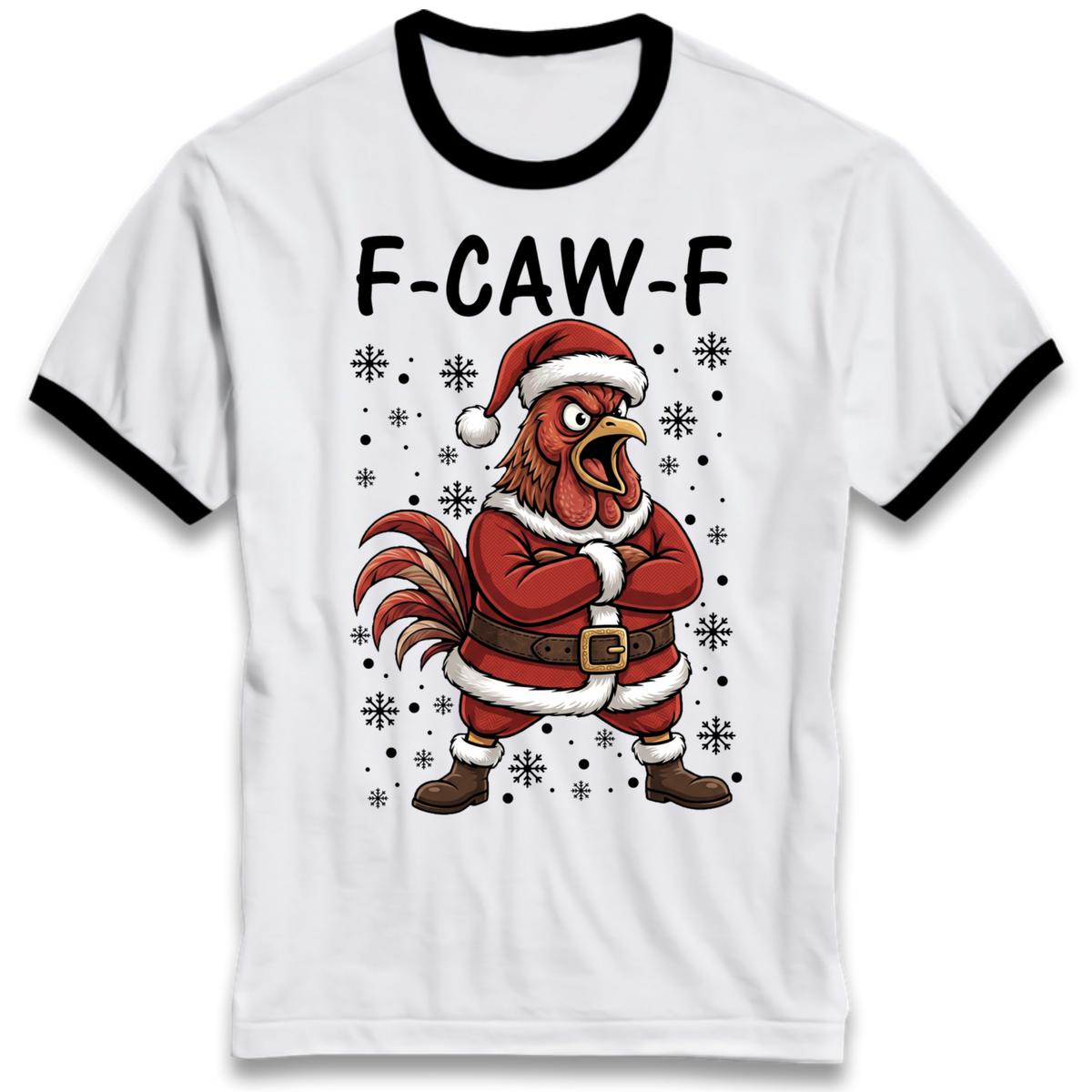 Christmas jumper Ringer T-Shirt