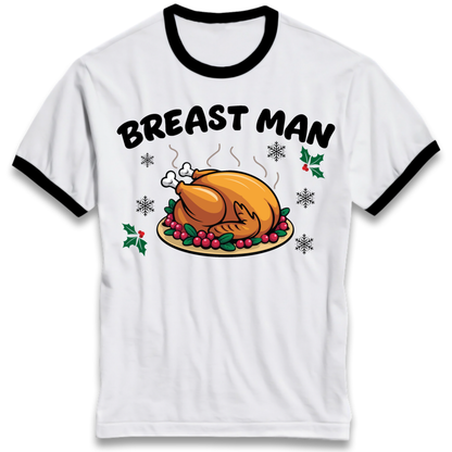 cheeky festive top Ringer T-Shirt