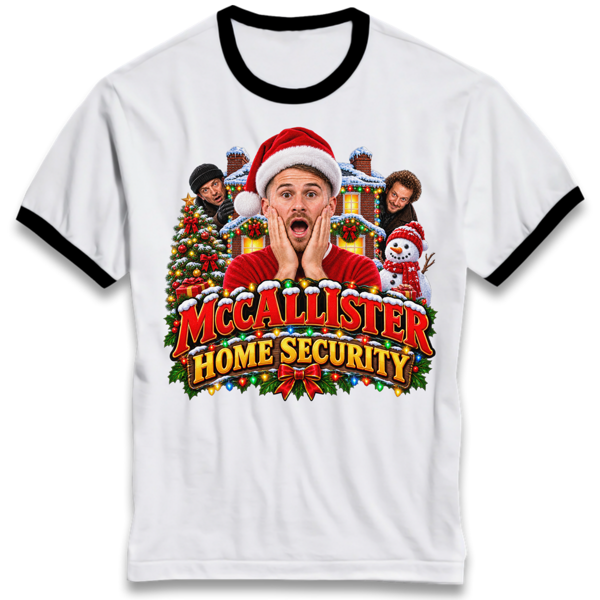 Alexis Mccallister Christmas Jumper! Ringer T-Shirt
