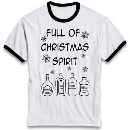 Christmas jumper Ringer T-Shirt