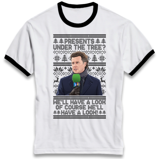 Steve Mcmanaman Christmas Ringer T-Shirt