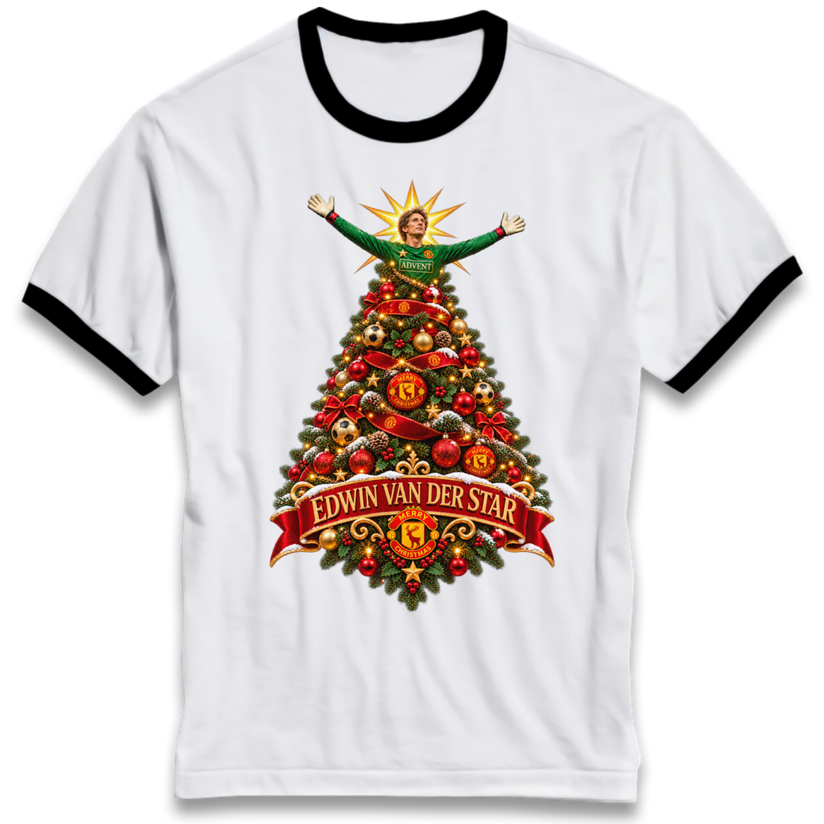 United Christmas Ringer T-Shirt