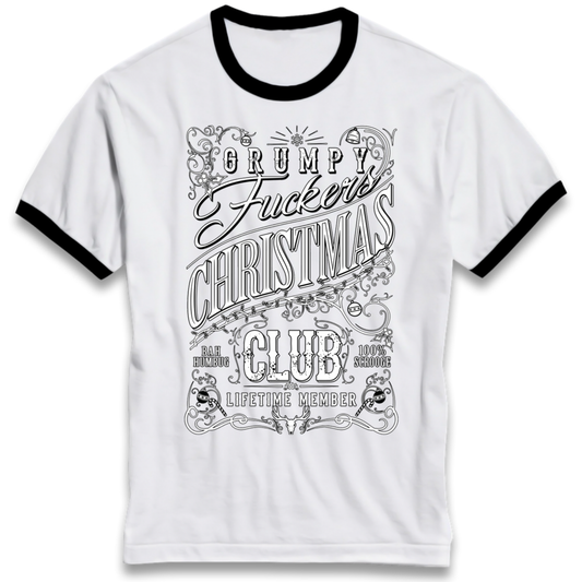 Christmas jumper Ringer T-Shirt
