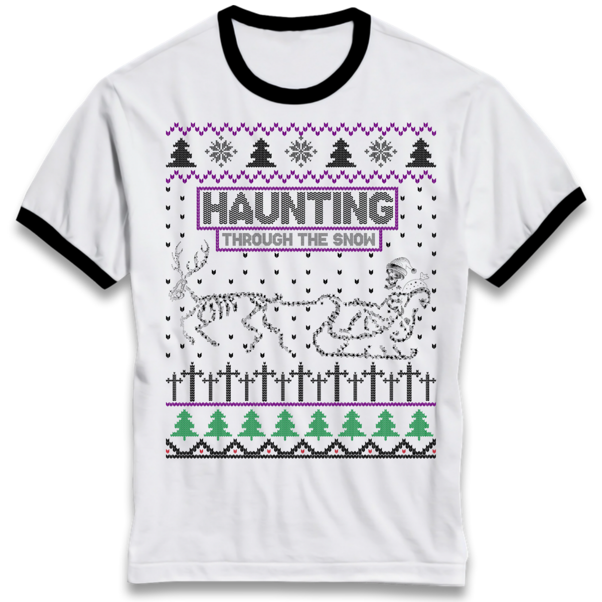 Gothic Holiday Clothing Ringer T-Shirt