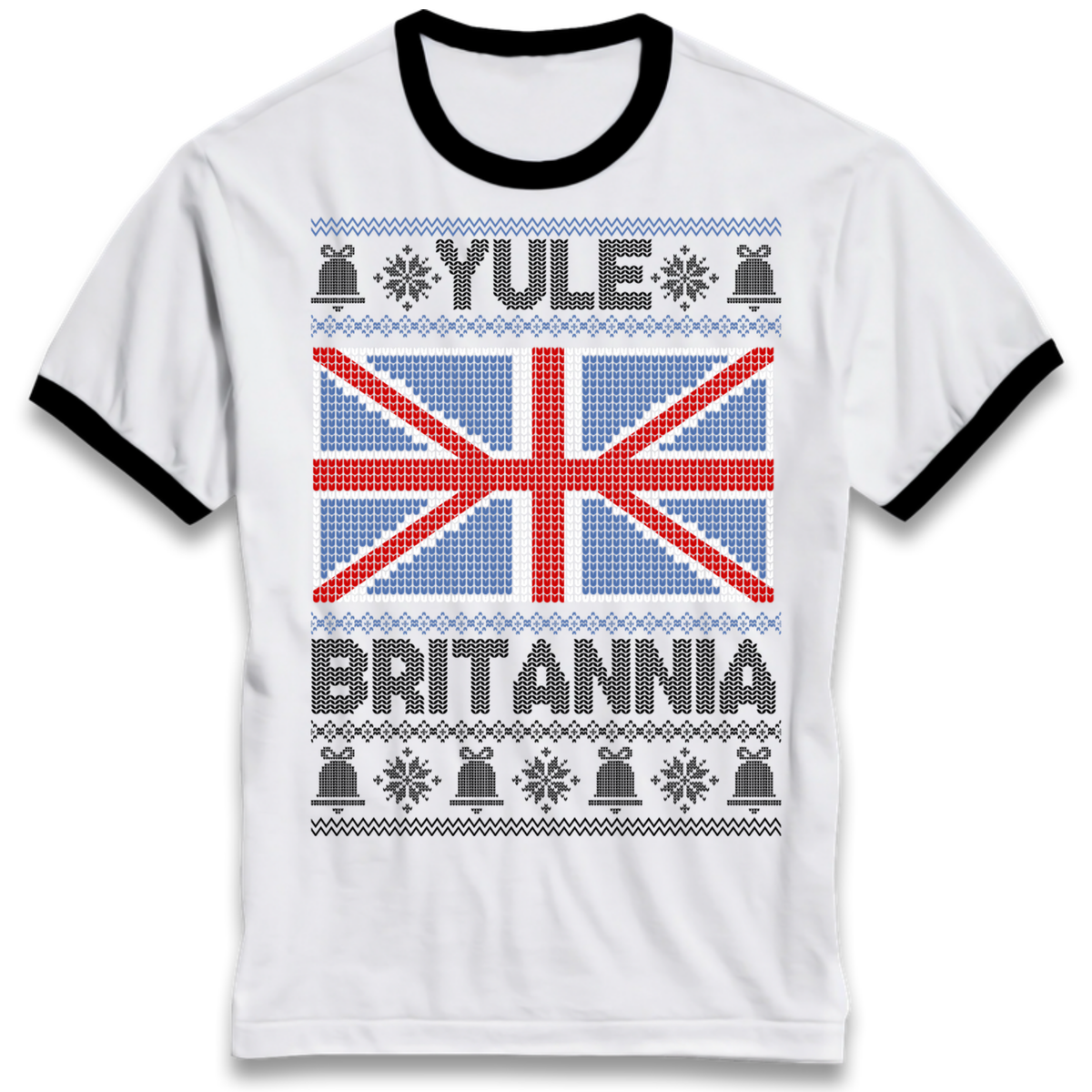 Christmas jumper Ringer T-Shirt