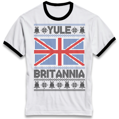 Christmas jumper Ringer T-Shirt