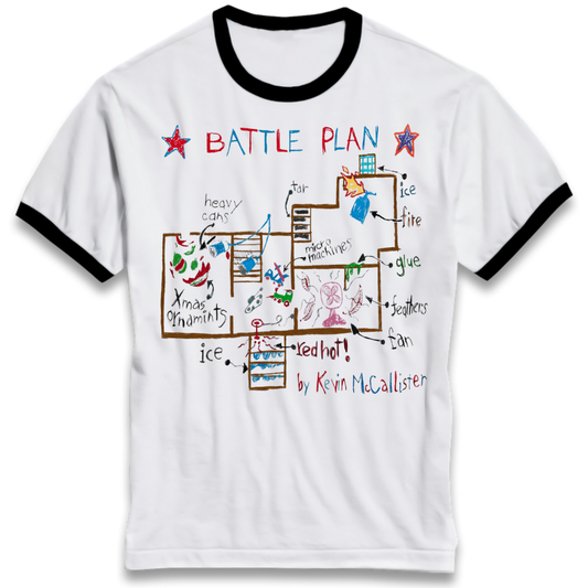 home alone battle plan Ringer T-Shirt