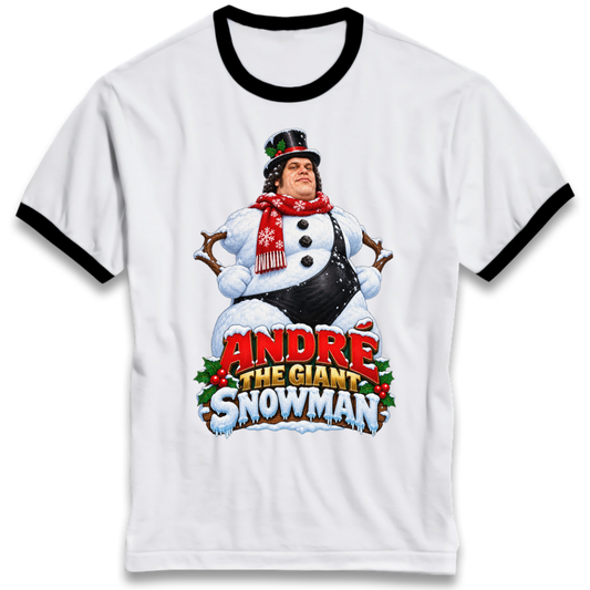 Andre The Giant Christmas Ringer T-Shirt
