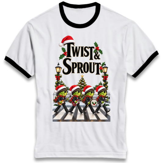 The Beatles Christmas Ringer T-Shirt
