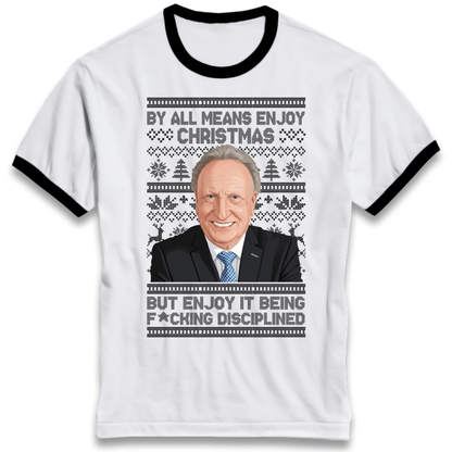 Neil Warnock Christmas Ringer T-Shirt