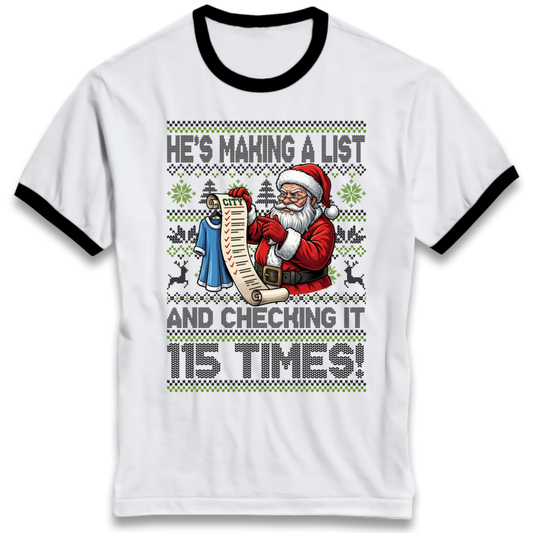 Making A List Ringer T-Shirt