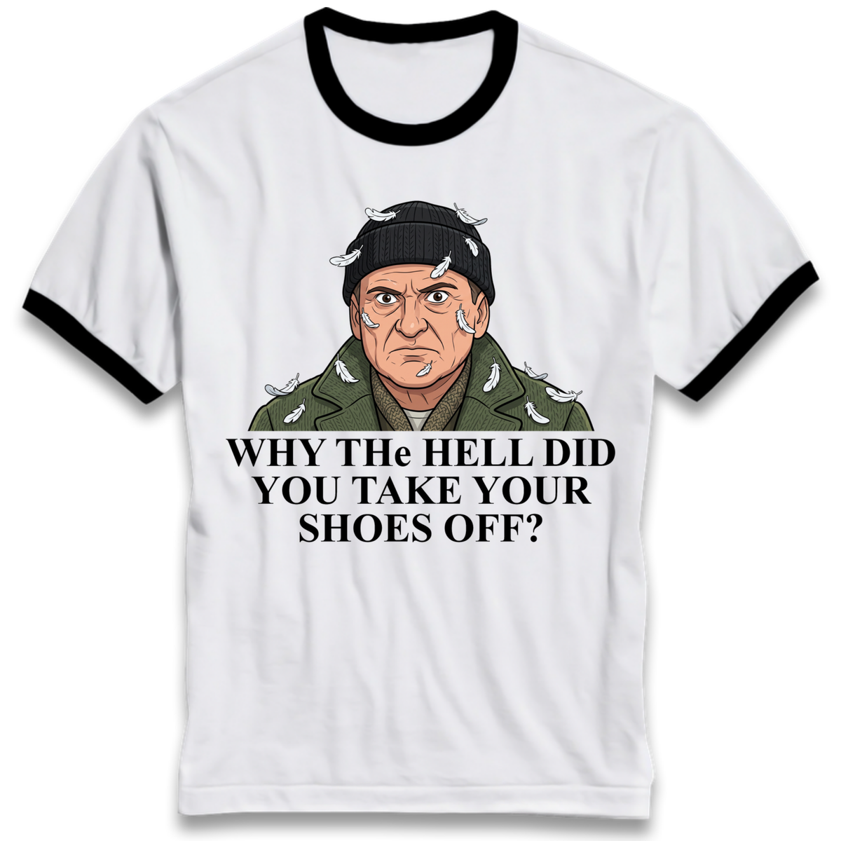 Harry Home Alone Christmas Ringer T-Shirt