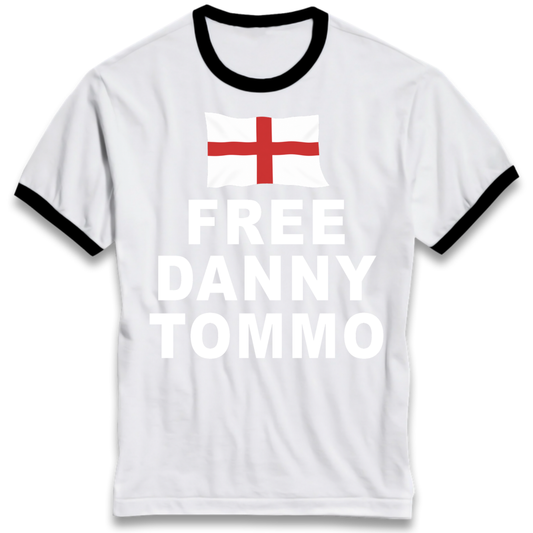 Free Danny Tommo Ringer T-Shirt