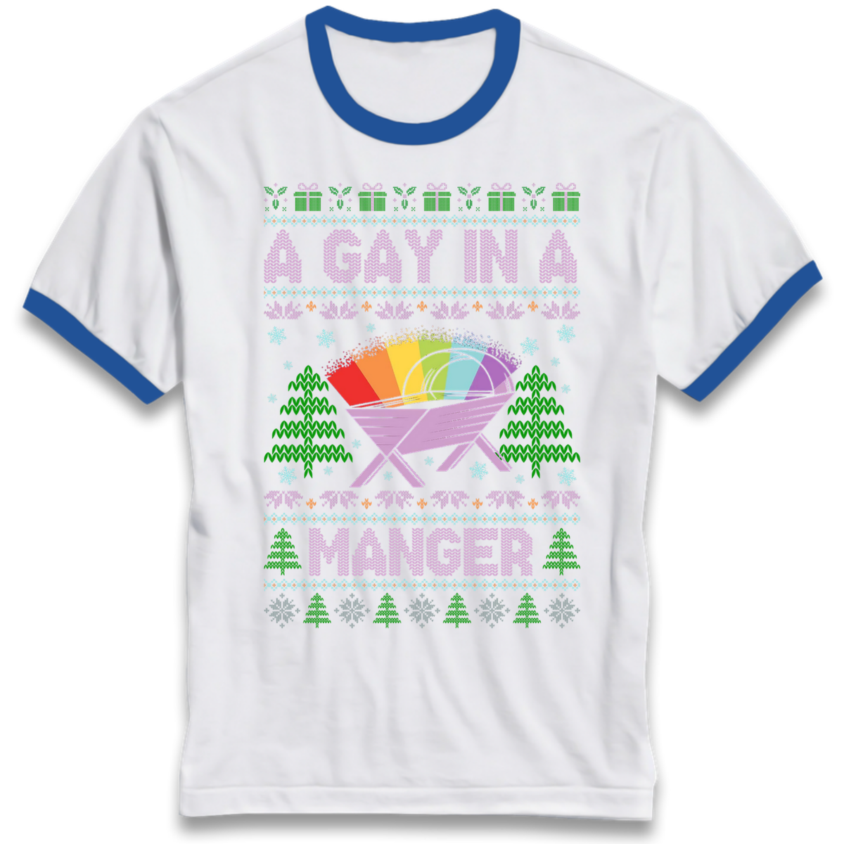 Pride Holiday Clothing Ringer T-Shirt