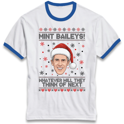 Mint Baileys Ringer T-Shirt