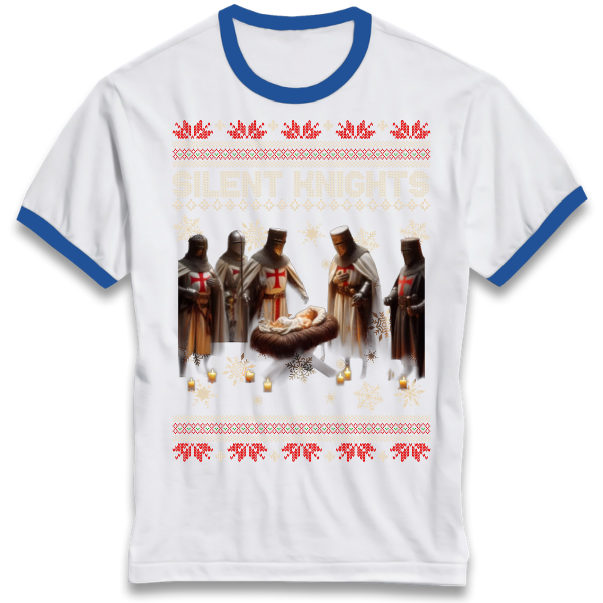 Silent Knights Gift Ringer T-Shirt