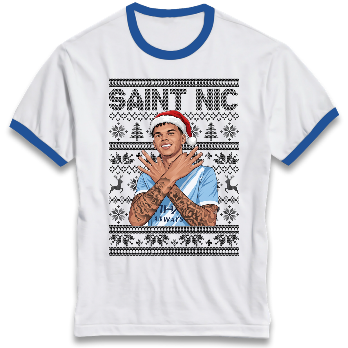 Saint Nic Ringer T-Shirt
