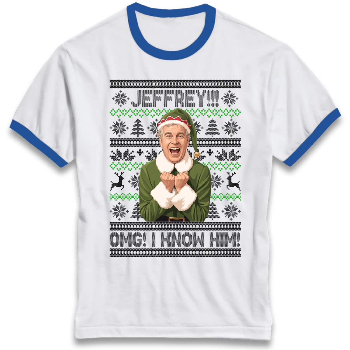 Jeffery Epstein Ringer T-Shirt