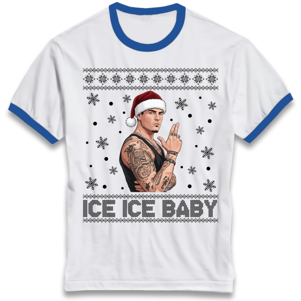 Ice Ice Ringer T-Shirt