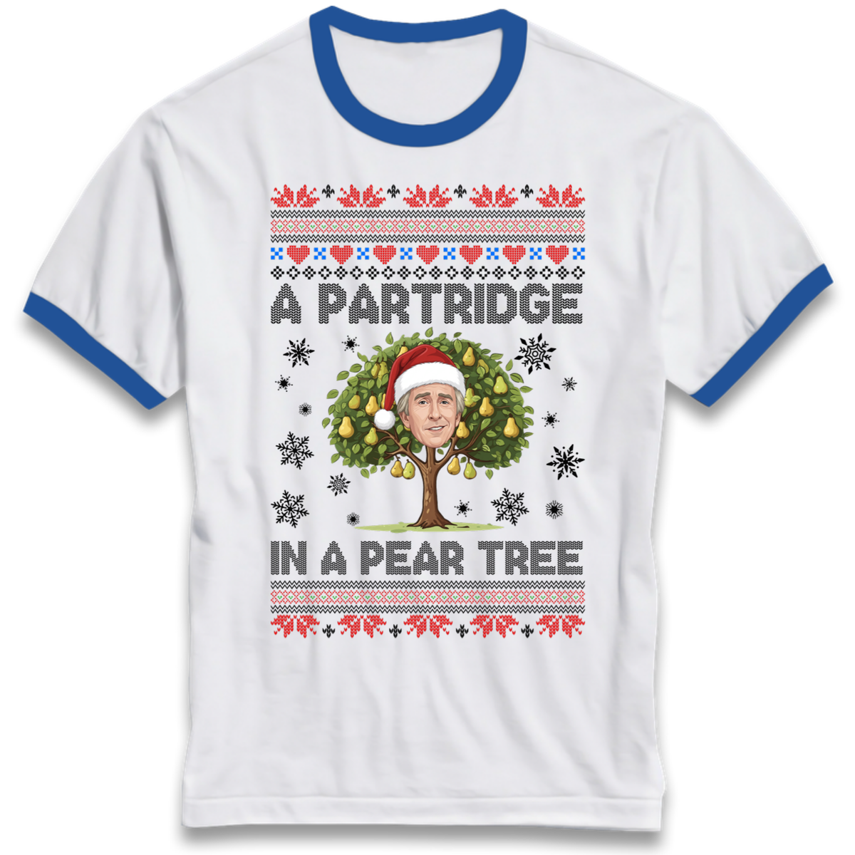 Christmas jumper Ringer T-Shirt