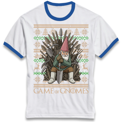 Christmas jumper Ringer T-Shirt