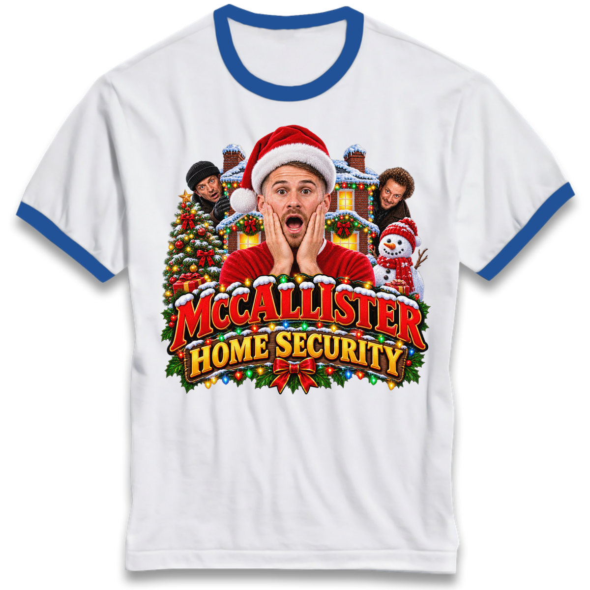 Alexis Mccallister Christmas Jumper! Ringer T-Shirt