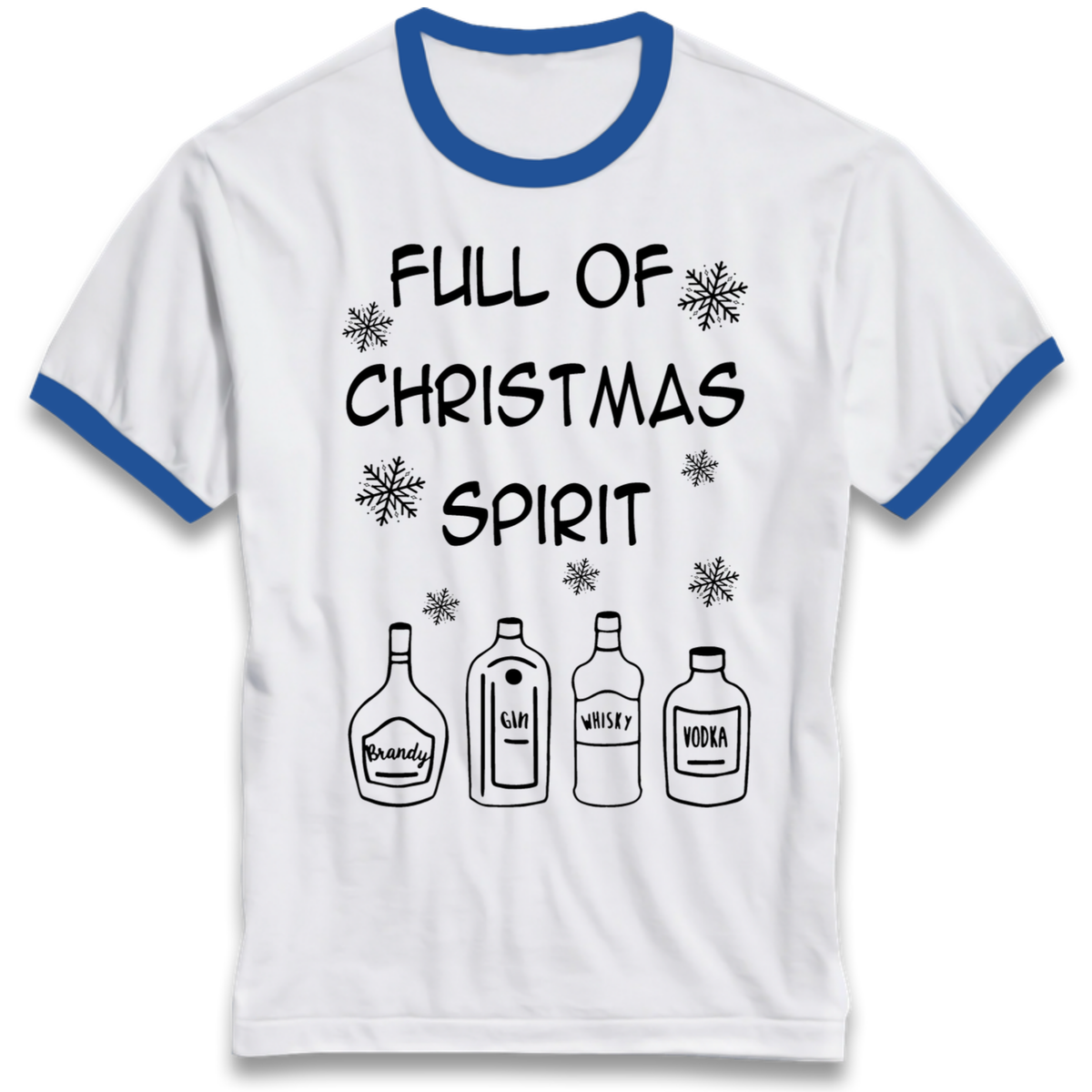 Christmas jumper Ringer T-Shirt