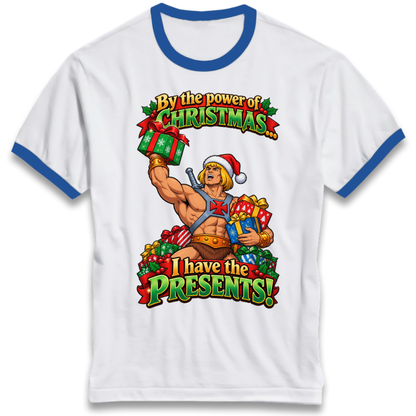 He Man Christmas Ringer T-Shirt