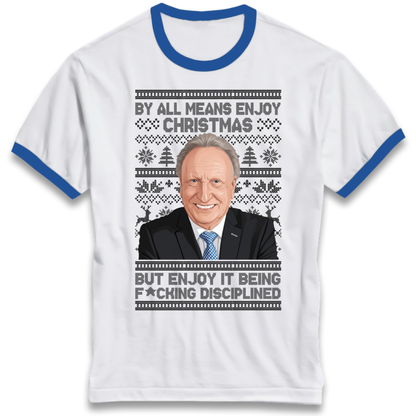 Neil Warnock Christmas Ringer T-Shirt