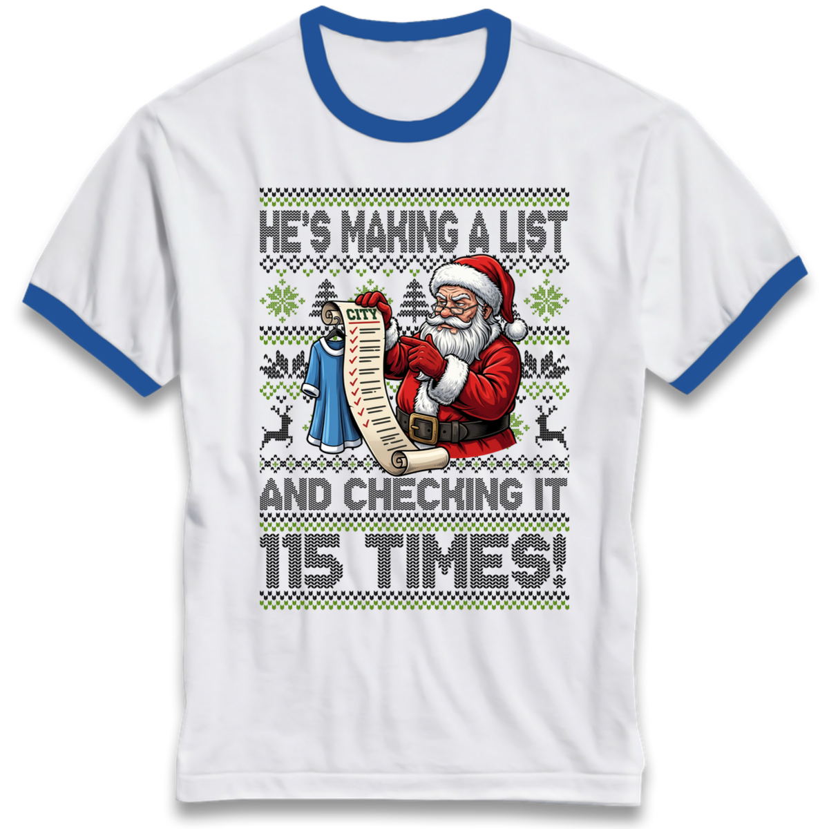 Making A List Ringer T-Shirt
