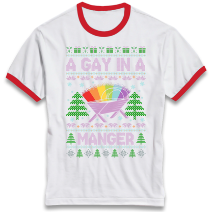 Pride Holiday Clothing Ringer T-Shirt