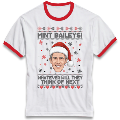 Mint Baileys Ringer T-Shirt