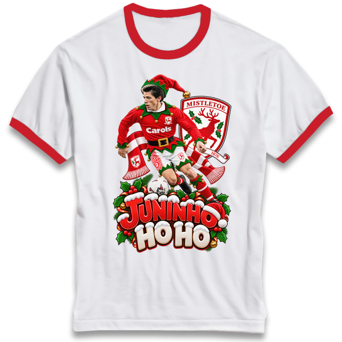 Middlesbrough Christmas Ringer T-Shirt