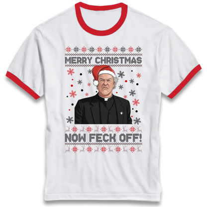 Christmas jumper Ringer T-Shirt