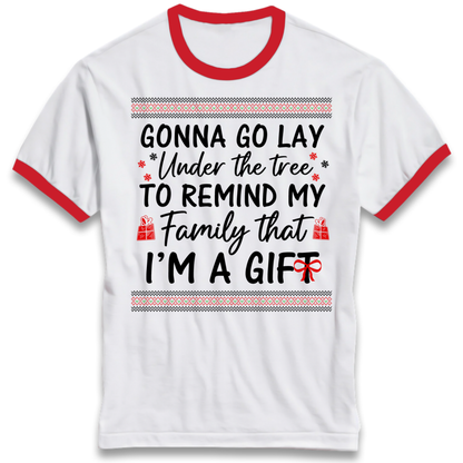family festive humour Ringer T-Shirt