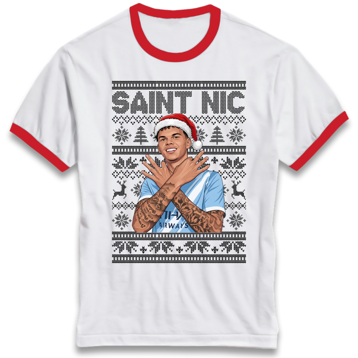 Saint Nic Ringer T-Shirt