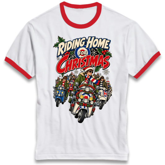 MOD Christmas Ringer T-Shirt
