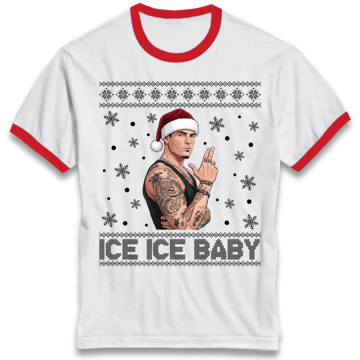 Ice Ice Ringer T-Shirt