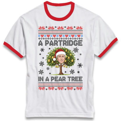 Christmas jumper Ringer T-Shirt