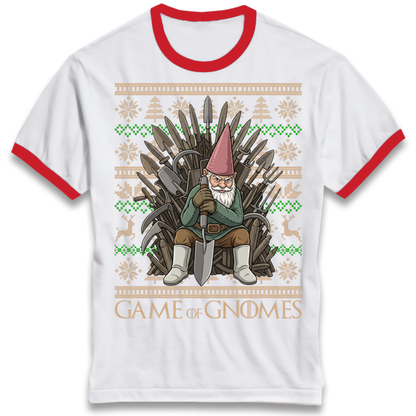 Christmas jumper Ringer T-Shirt