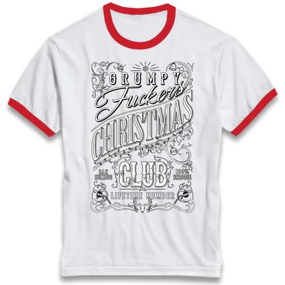 Christmas jumper Ringer T-Shirt
