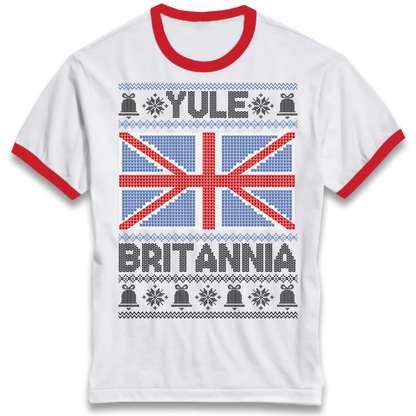 Christmas jumper Ringer T-Shirt