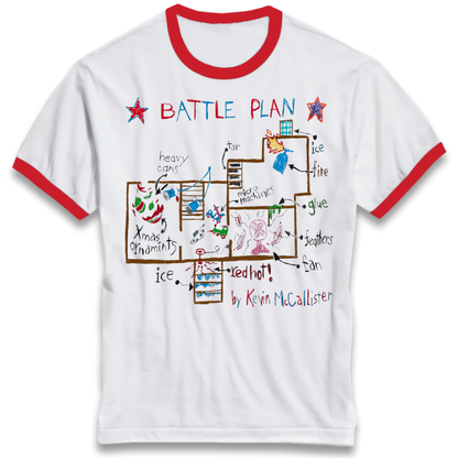 home alone battle plan Ringer T-Shirt
