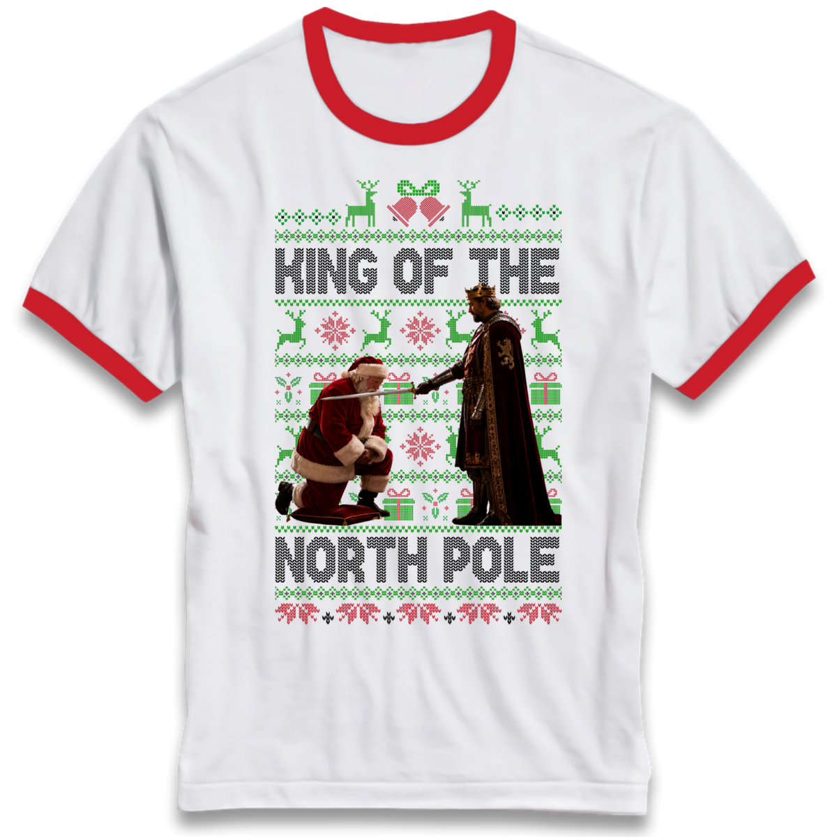 Regal Holiday Gift Ringer T-Shirt