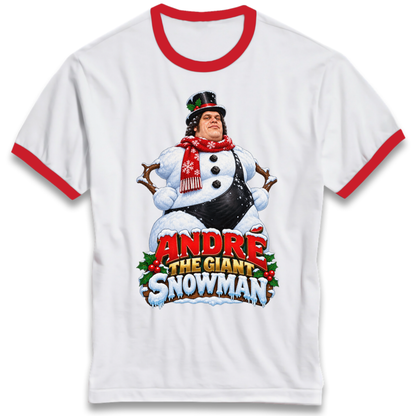 Andre The Giant Christmas Ringer T-Shirt