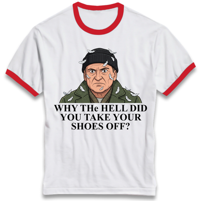Harry Home Alone Christmas Ringer T-Shirt