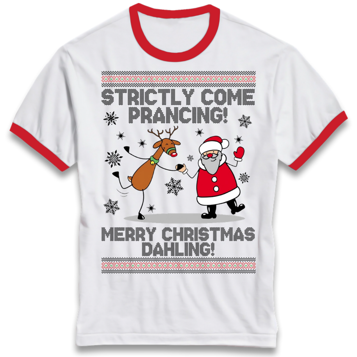 Strictly Come Prancing Ringer T-Shirt